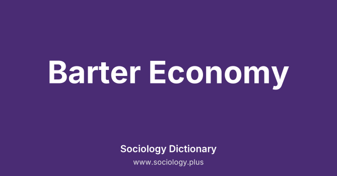 Barter Economy