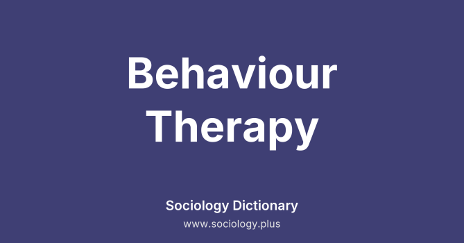Behaviour Therapy
