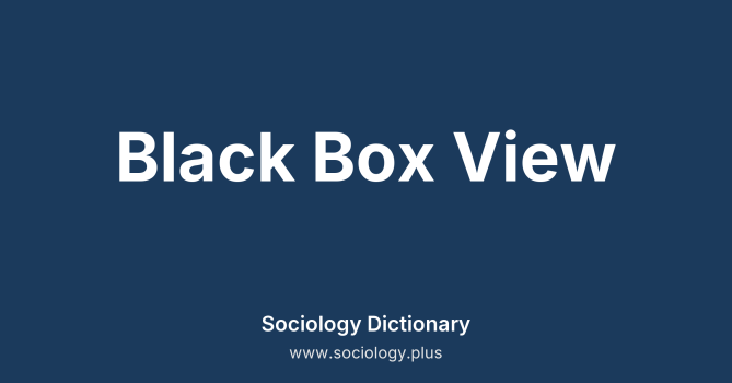 Black Box View