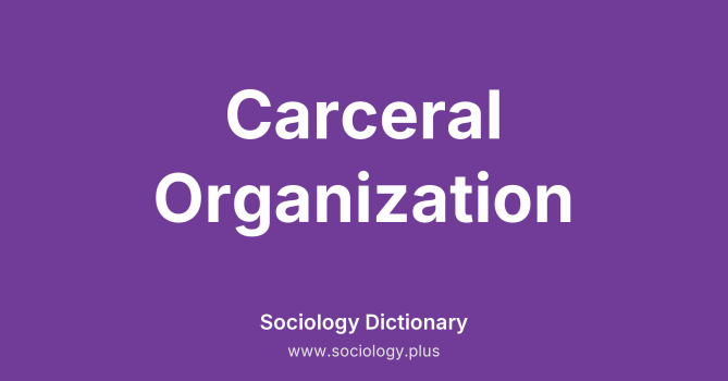 Carceral Organization