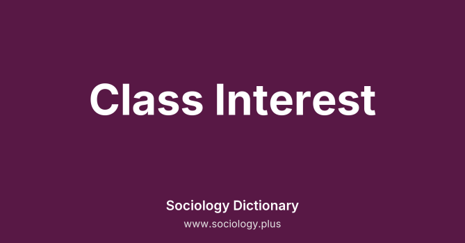 Class Interest