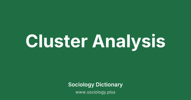 Cluster Analysis