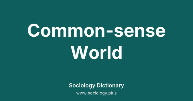Common-sense World