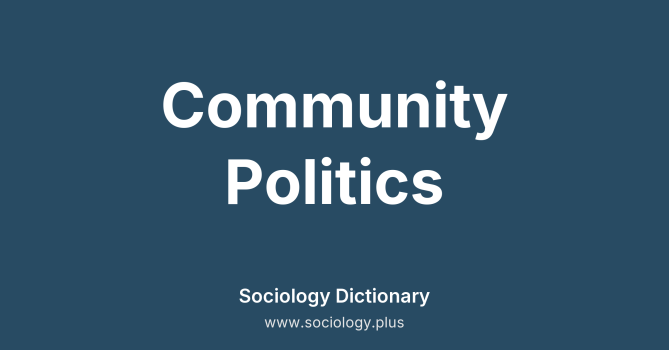 Community Politics
