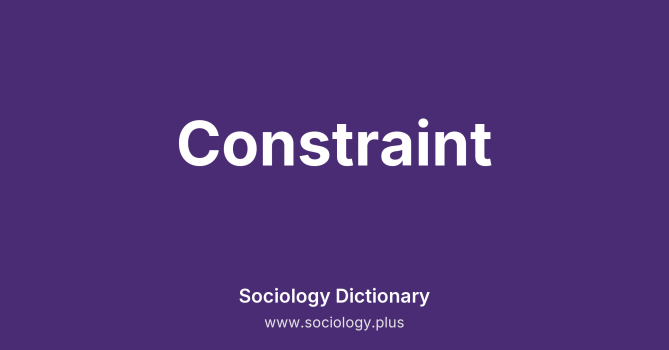 Constraint