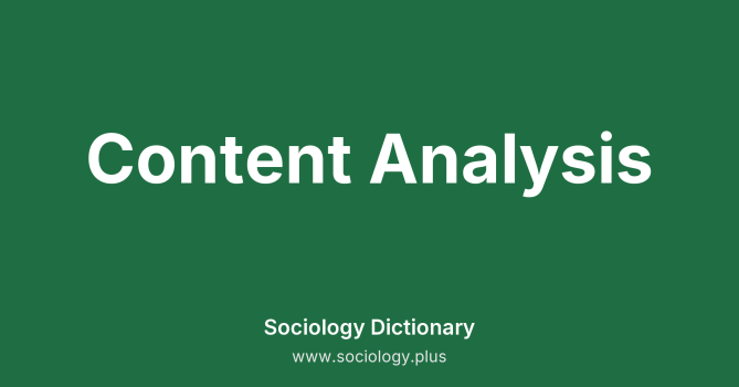 Content Analysis