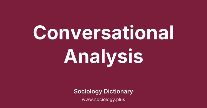 Conversational Analysis