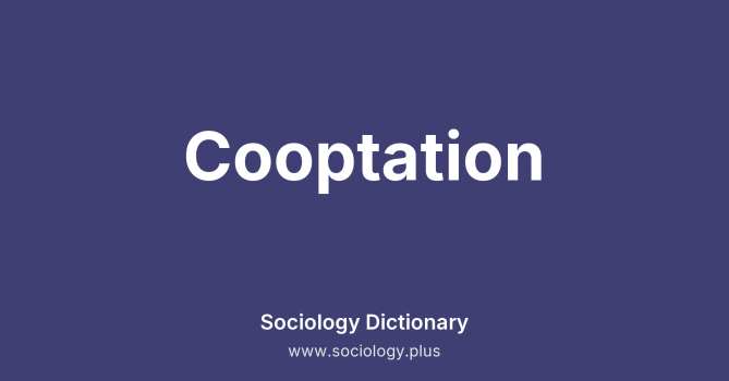 Cooptation