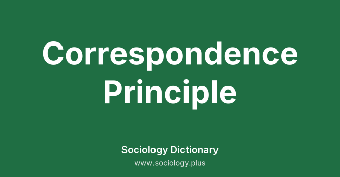 Correspondence Principle