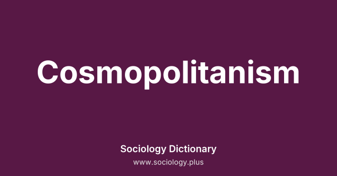Cosmopolitanism