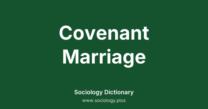 Covenant Marriage