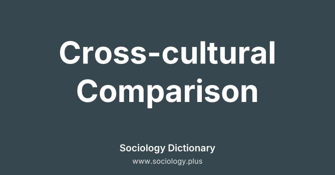 Cross-cultural Comparison