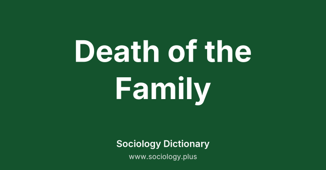 Death of the Family