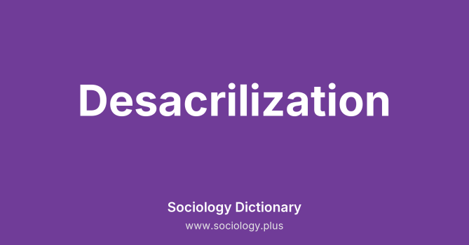Desacrilization