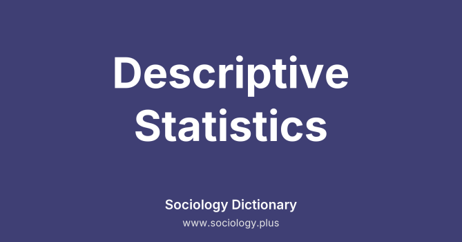 Descriptive Statistics