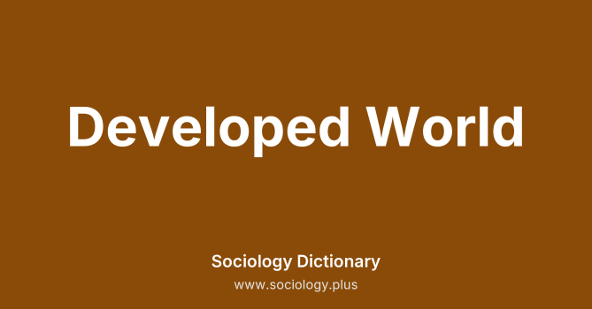 Developed World