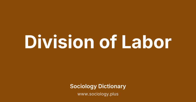 Division of Labor