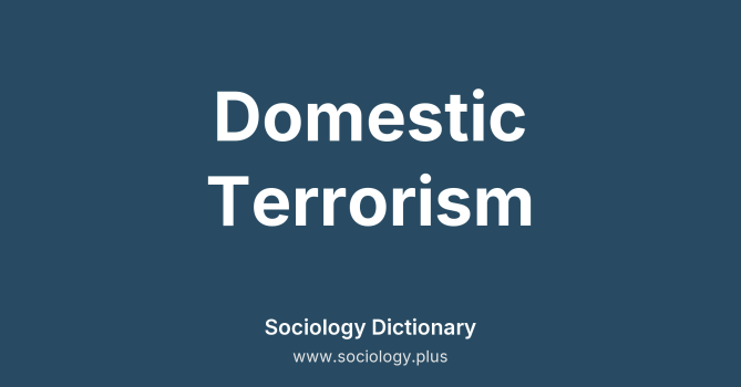 Domestic Terrorism