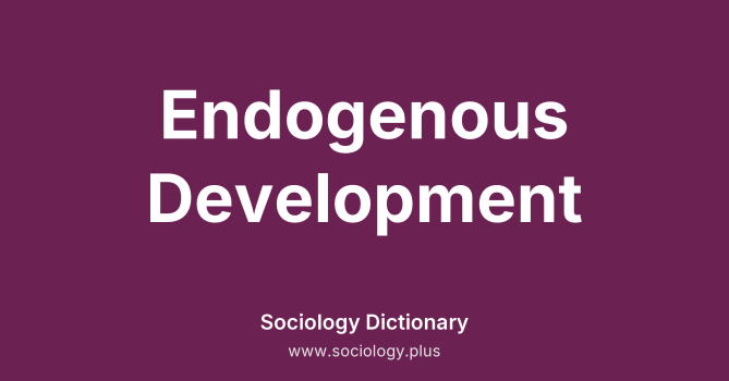 Endogenous Development