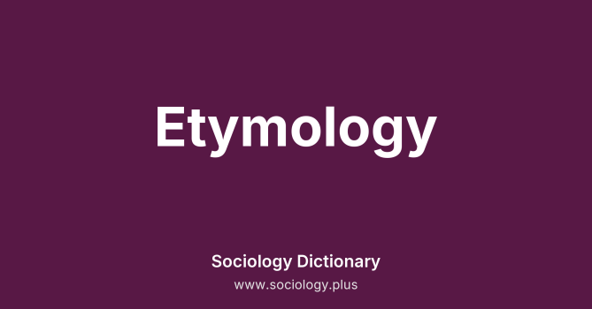 Etymology
