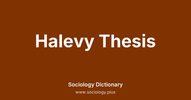 Halevy Thesis