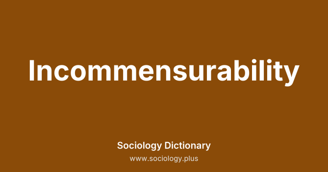 Incommensurability