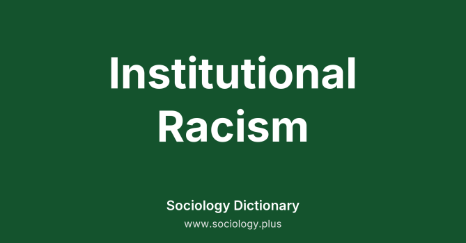 Institutional Racism