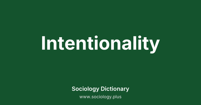 Intentionality