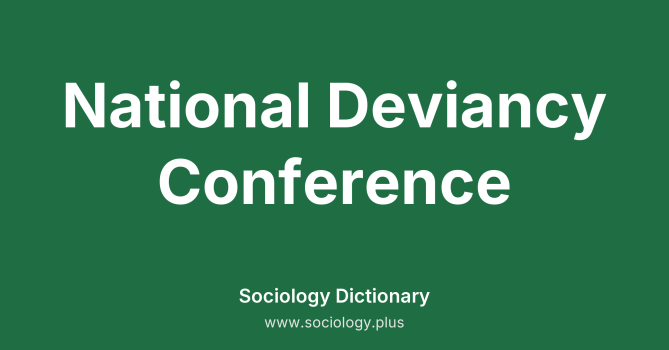National Deviancy Conference