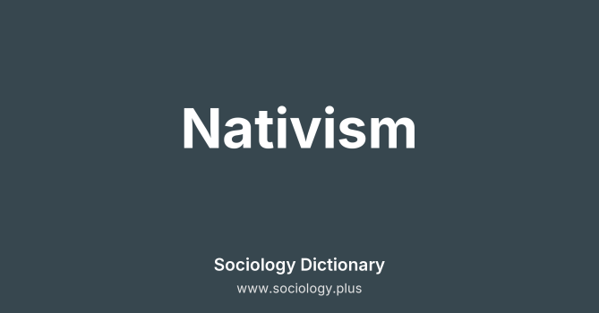 Nativism