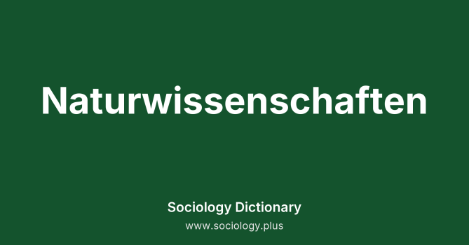 Naturwissenschaften