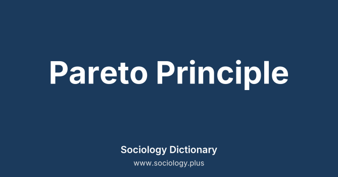 Pareto Principle