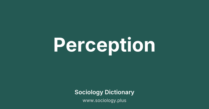 Perception