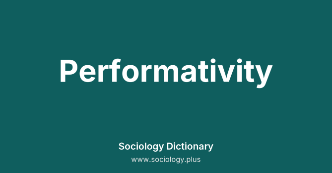 Performativity