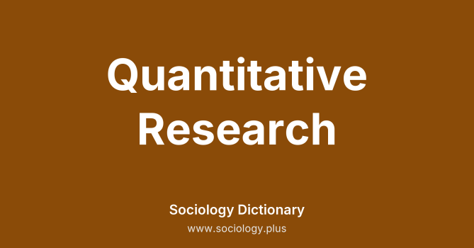 Quantitative Research
