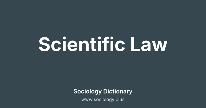 Scientific Law