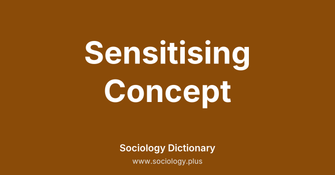 Sensitising Concept