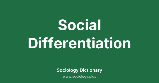 Social Differentiation