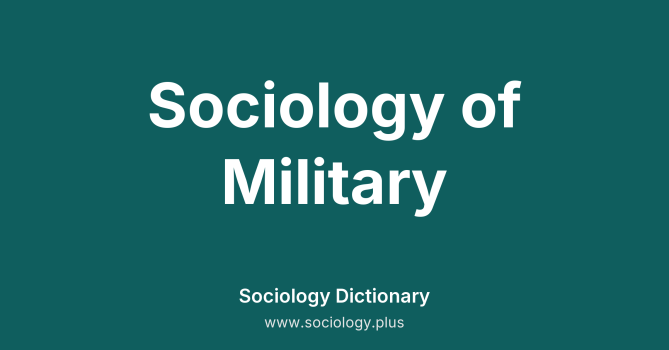 Sociology of Military