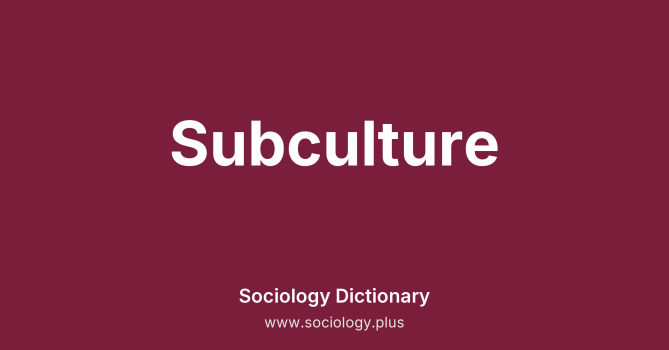Subculture