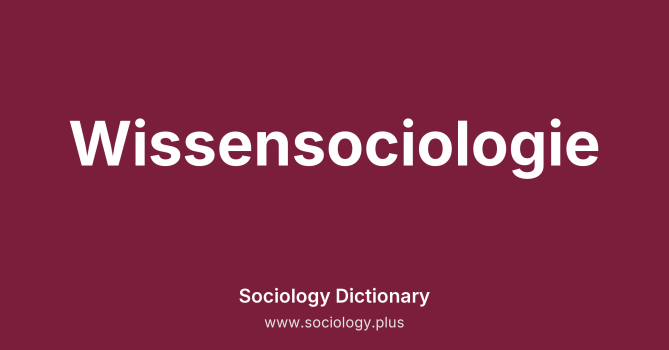 Wissensociologie