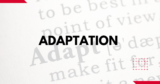 Adaptation