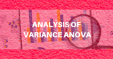 Analysis Of Variance ANOVA