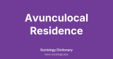 Avunculocal Residence