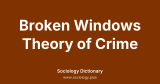 Broken Windows Theory of Crime