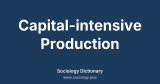 Capital-intensive Production