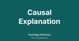 Causal Explanation