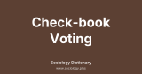 Check-book Voting