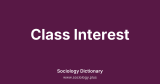 Class Interest