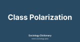 Class Polarization